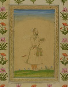 Standing Figure of a Nobleman, Holding a Book, from the Small Clive Album